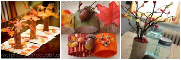 thanksgiving table crafts for kids to make