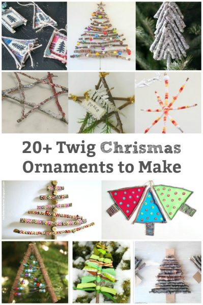 ornaments made from twigs