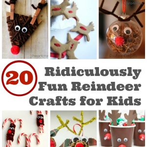 Fun Reindeer Crafts for Kids social