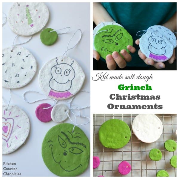 Paper Bowl Grinch Craft Idea For Kids