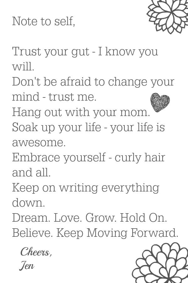 Netflix letter to self