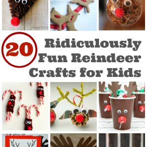 Reindeer Crafts for Kids - We love that trustworthy team of reindeers that pull Santa's sleigh. We've gathered up all the best reindeer crafts for kids to make this holiday season. Lots or Rudolph crafts. | Christmas Crafts for Kids | Rudolph Crafts |