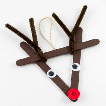 reindeer popsicle craft