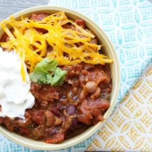 kid friendly vegetarian chili