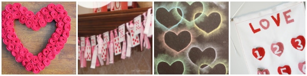 Valentine decorations for kids to make