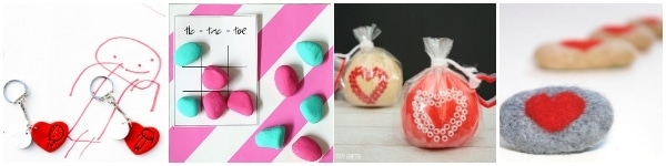 valentines day crafts for tweens collage rock tic tac toe play dough string hearts
