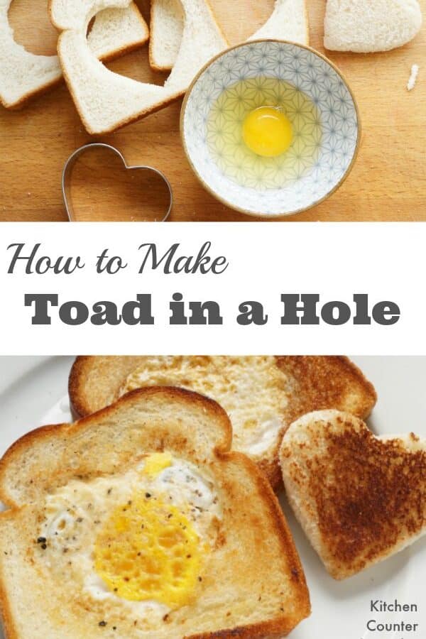 How to Make Toad in a Hole - This simple recipe is a great recipe to teach kids. Get the kids in the kitchen with this step by step recipe. | Kids in the Kitchen | Egg Recipe | Simple Recipe | Breakfast Recipe|