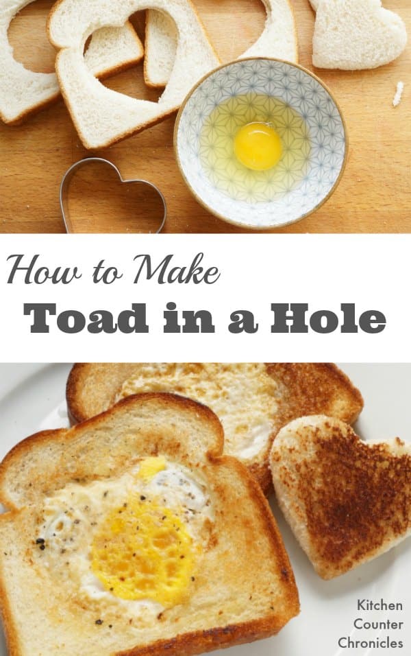 How to Make Toad in a Hole - This simple recipe is a great recipe to teach kids. Get the kids in the kitchen with this step by step recipe. | Kids in the Kitchen | Egg Recipe | Simple Recipe | Breakfast Recipe|