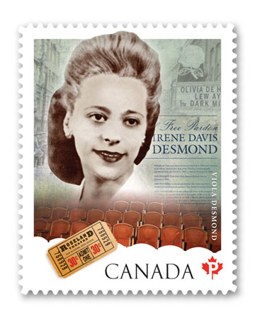 Viola Desmond Stamp