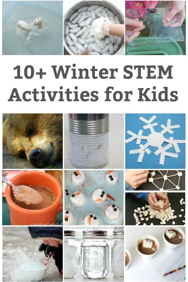 winter stem activities for kids