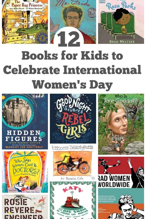 12 books for kids to celebrate international women's day