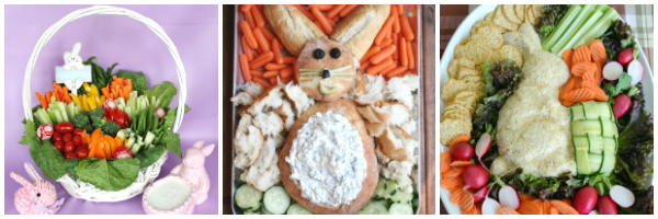 easter vegetable tray