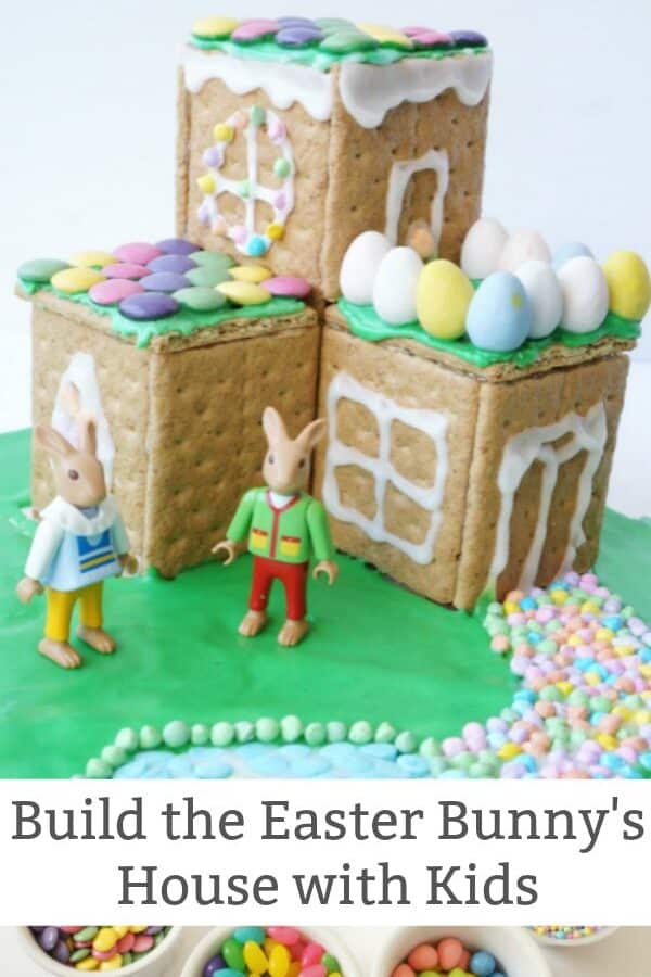 how to make an easter bunny house