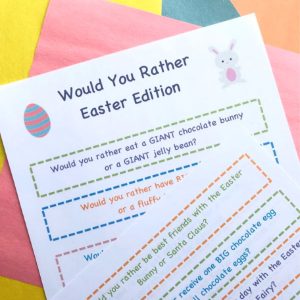 easter would you rather questions for kids