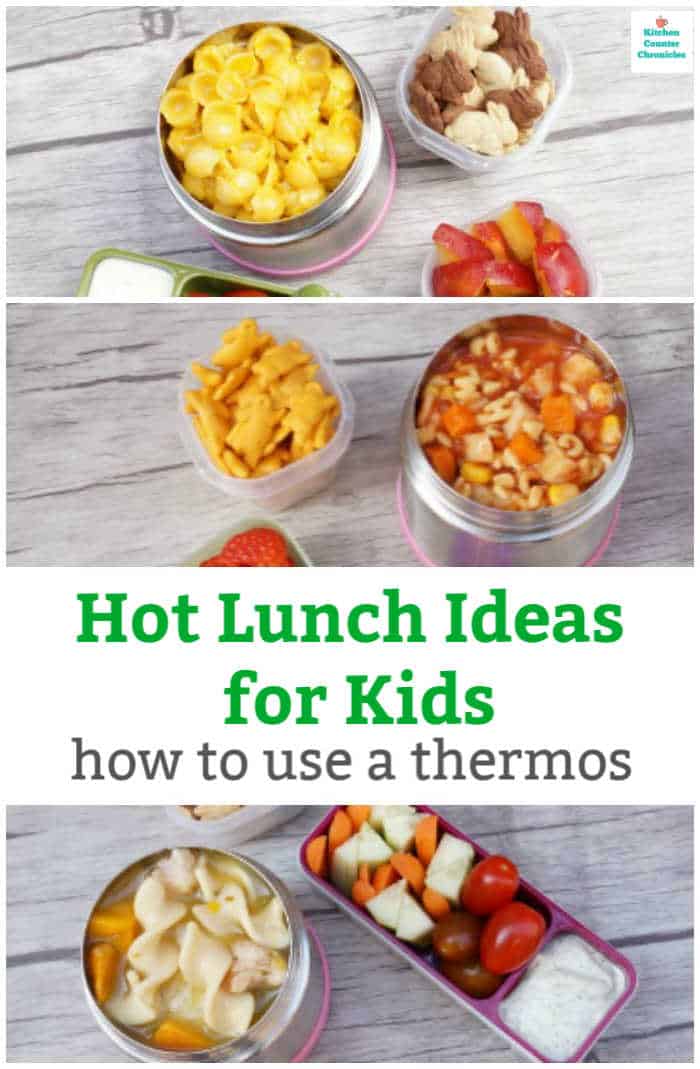 hot lunch ideas for kids how to use a thermos
