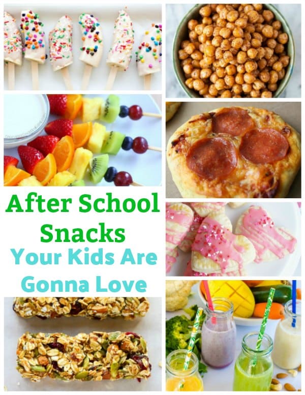 After school snacks for kids