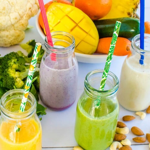 fruit and veggie smoothies