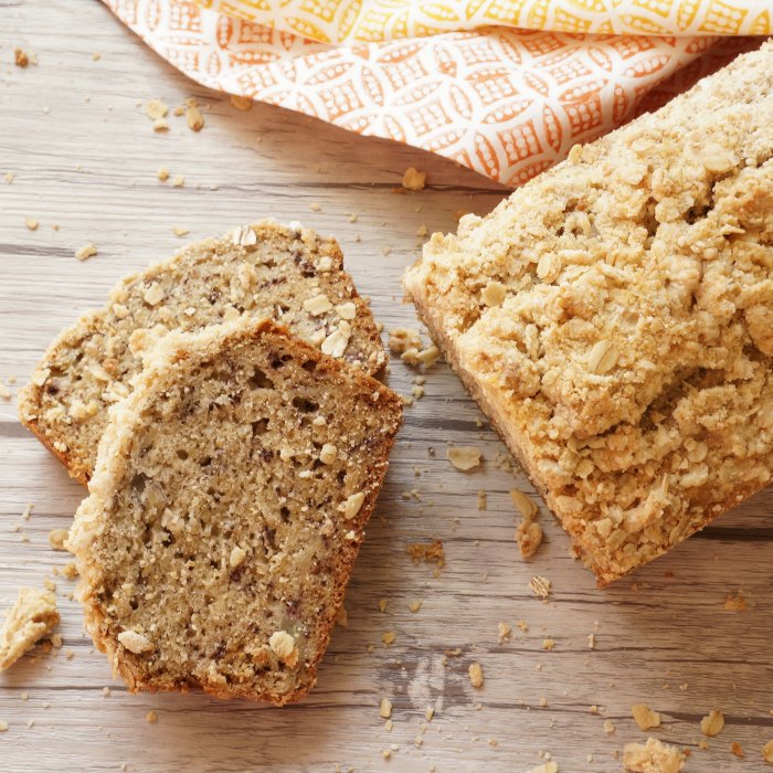 oatmeal banana bread social