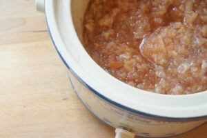 slow cooker applesauce