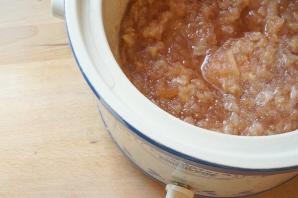 slow cooker applesauce