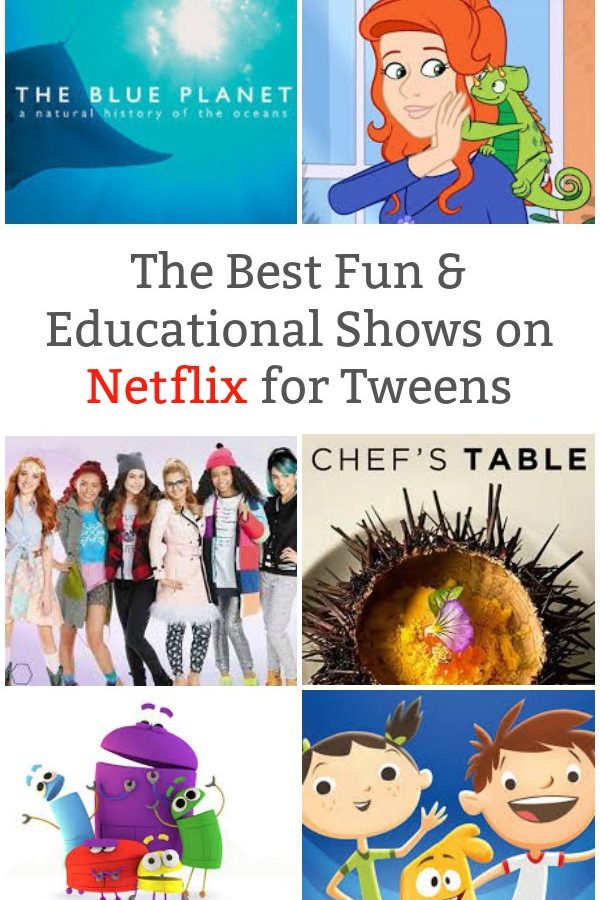 The Best Fun and Educational Shows on Netflix for Tweens - Expand your kids learning with these educational shows on Netflix. | TV Shows for Tweens | Educational Programs for Kids | Tween Activity |