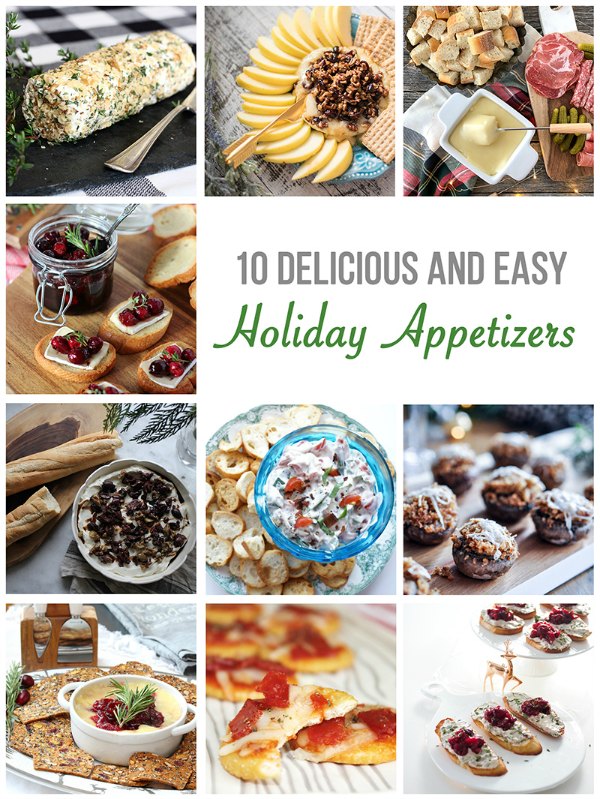 10 Delicious and Easy Holiday Appetizers