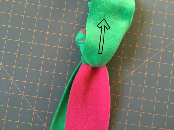 dog pull toy fleece up