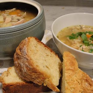chicken and pasta soup