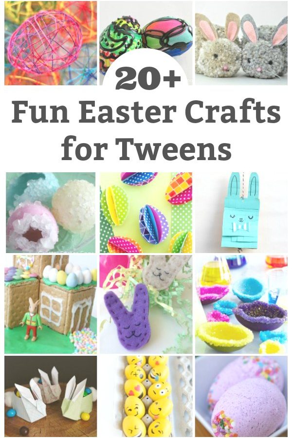 fun easter crafts for tweens to make