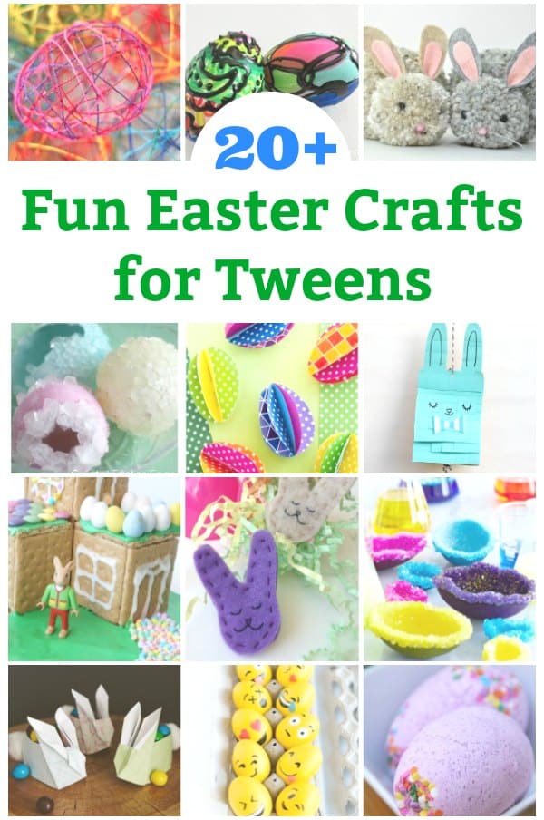 easter crafts for tweens