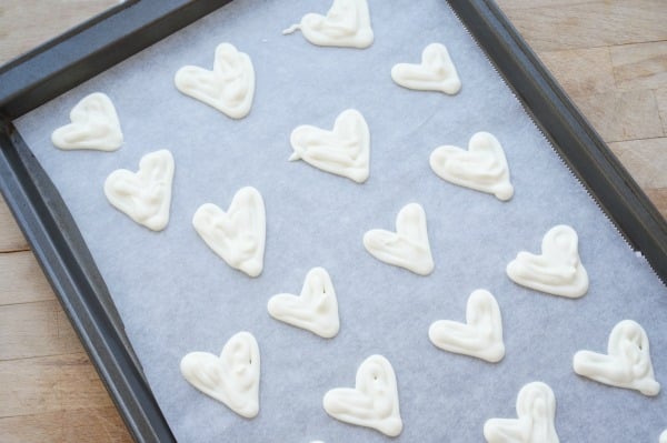 white chocolate heart shaped chocolates