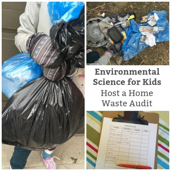 host a home waste audit environmental science for kids social