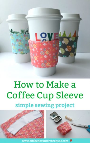 How to Make a Coffee Cup Sleeve - Simple DIY