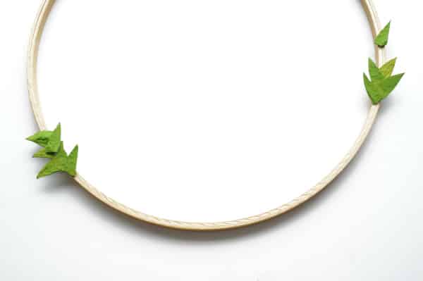 egg carton leaves