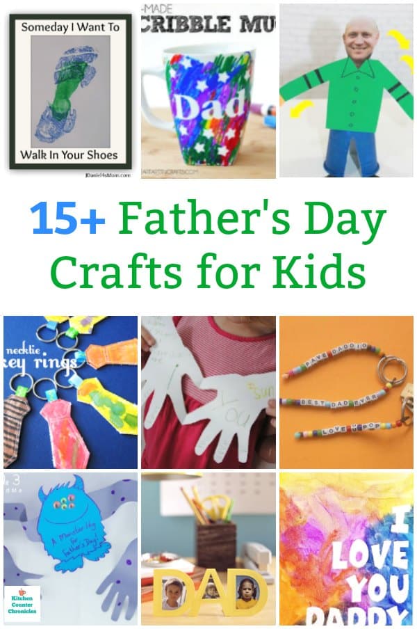father's day crafts for kids to make