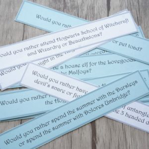 would you rather harry potter edition
