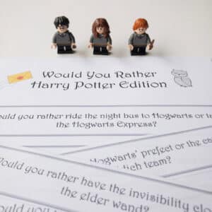 harry potter would you rather questions