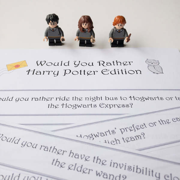 harry potter would you rather questions