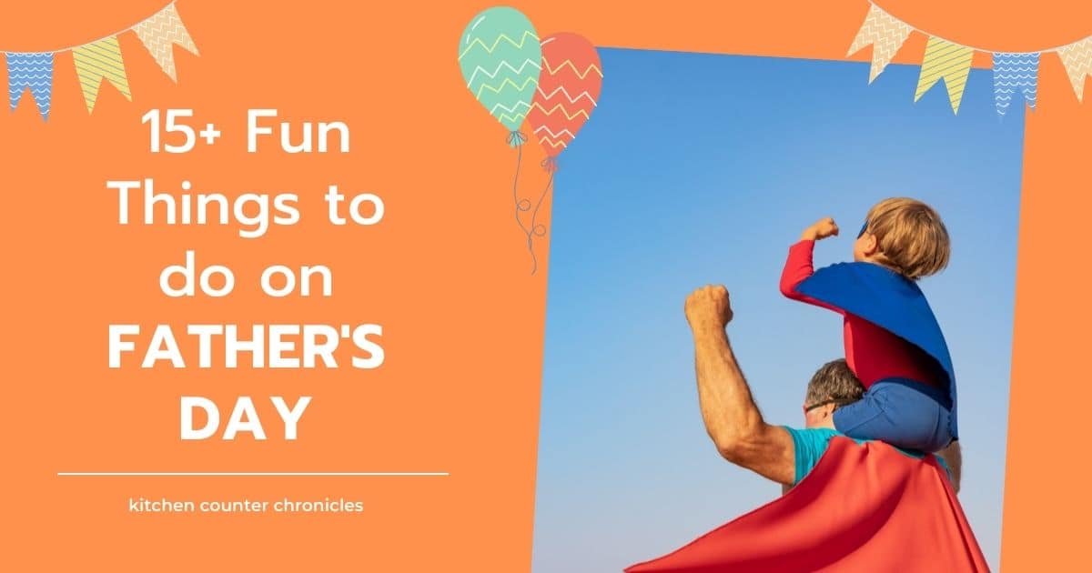 fun things to do on father's day with dad social image