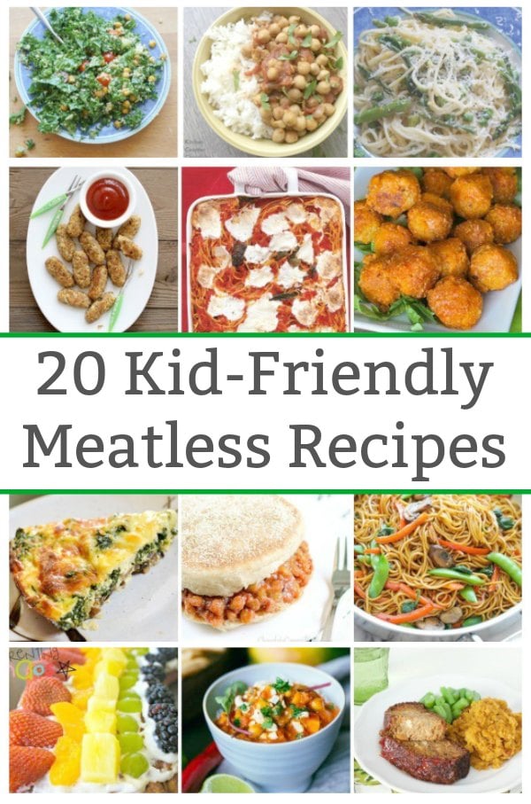 20 Easy Kid Friendly Meatless Recipes for Families