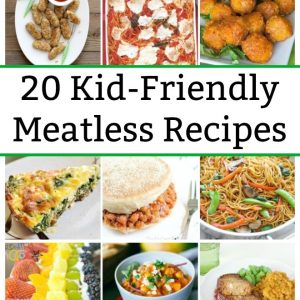 20 Easy Kid Friendly Meatless Recipes for Families