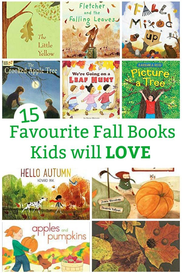 Favourite fall books for kids