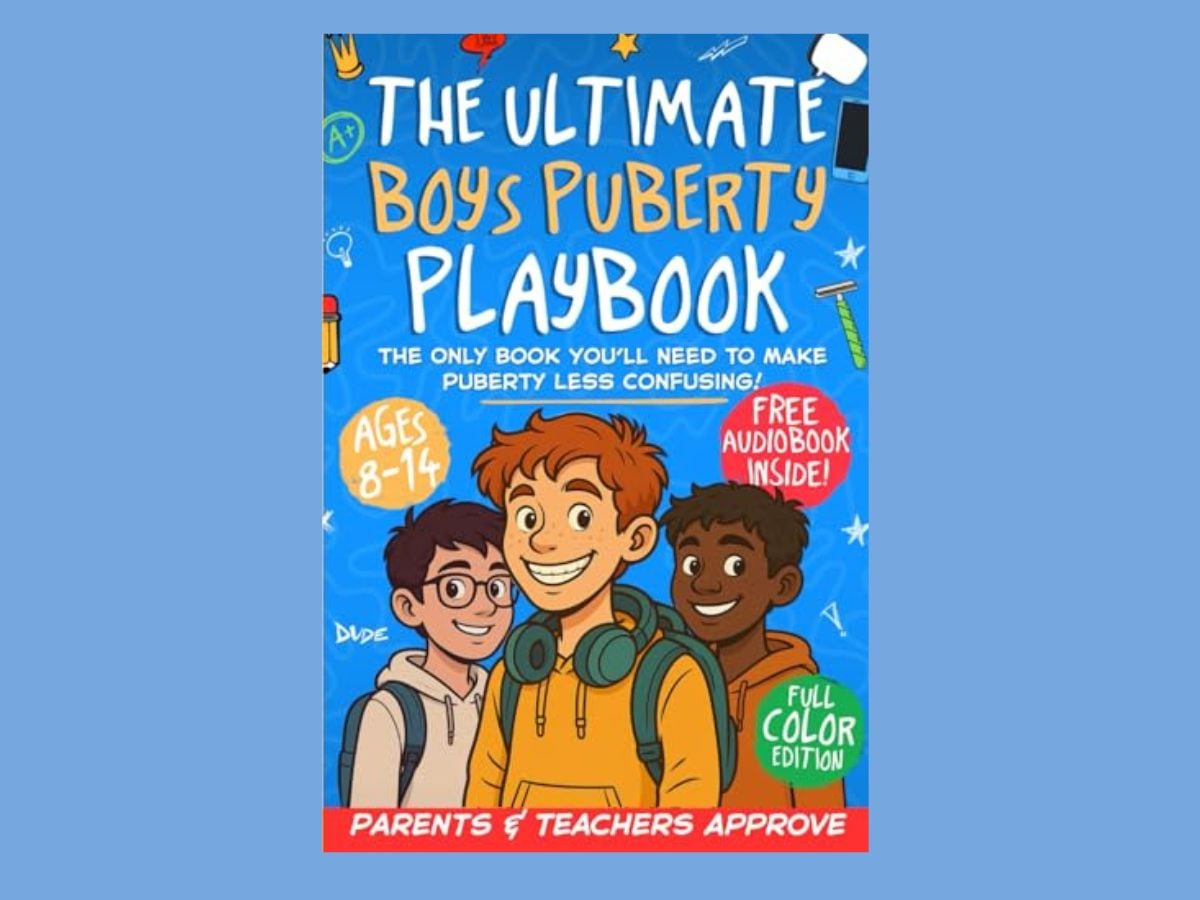 the ultimate boys puberty playbook book cover