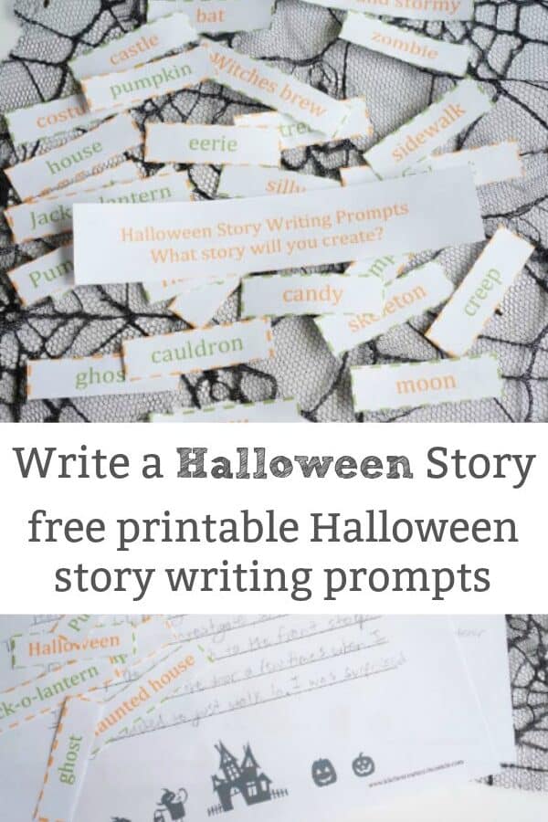 Halloween story writing prompts