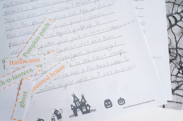 Halloween story written by kid