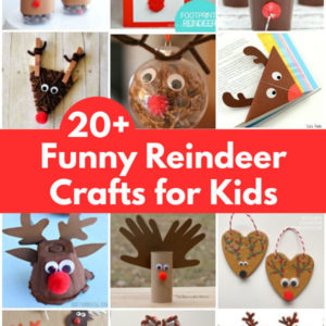 reindeer crafts for kids to make collage of reindeer crafts