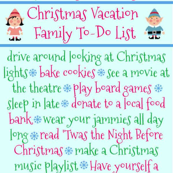 christmas vacation bucket list smaller