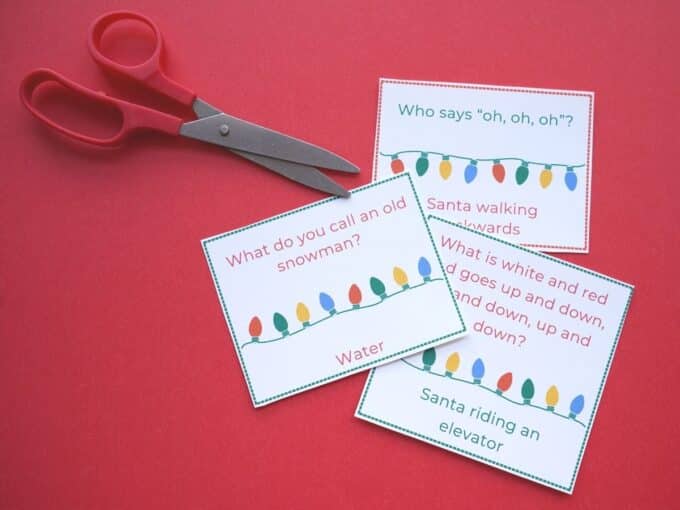 24 Silly Printable Christmas Jokes for Kids