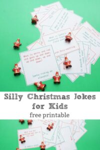 silly printable christmas jokes for kids
