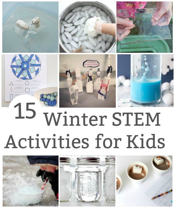 winter stem activities for kids
